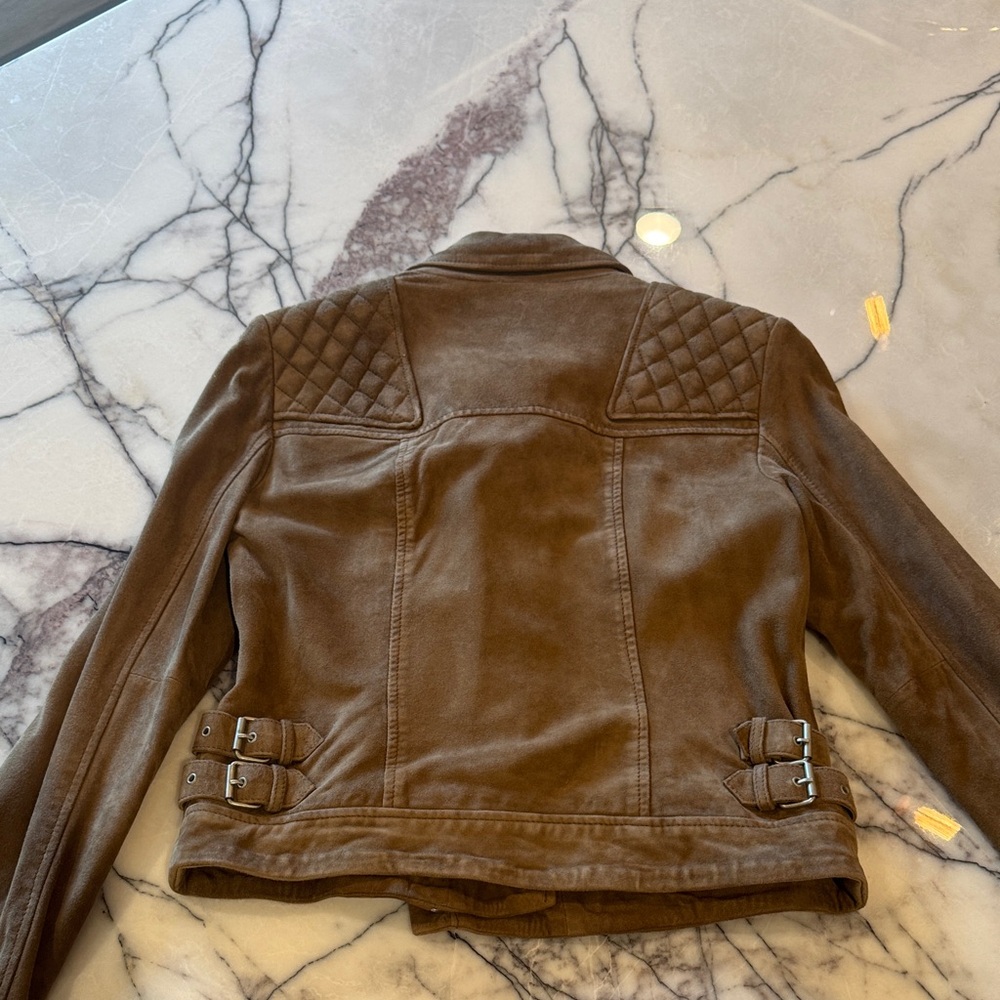 Brown Leather Jacket - image 4